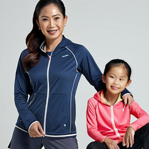 Home 18 **Buyer Persona: Siti, the Sporty Mom.** A 35-year-old Malaysian woman with two kids, enjoying sports. She wears comfortable, stylish, durable sportswear. (Focus: Active lifestyle, stylish clothing)