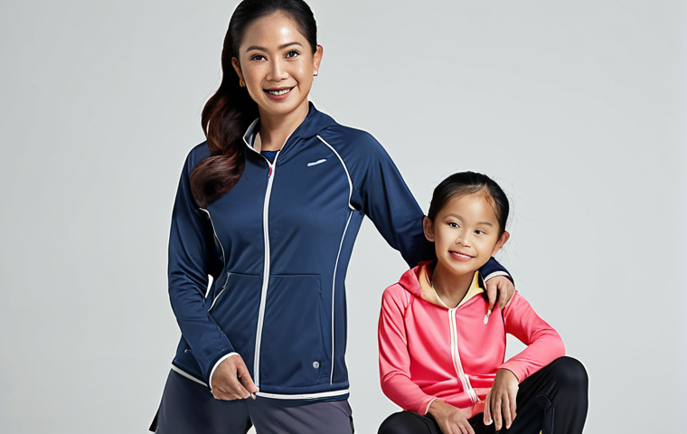 **Buyer Persona: Siti, the Sporty Mom.** A 35-year-old Malaysian woman with two kids, enjoying sports. She wears comfortable, stylish, durable sportswear. (Focus: Active lifestyle, stylish clothing)