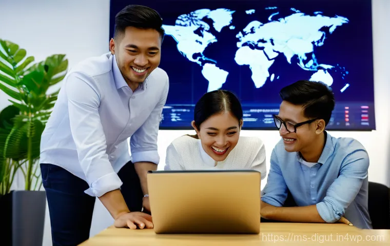 디지털 프리 존에서 성공적인 비즈니스 모델 - **Prompt:** A diverse group of Malaysian digital entrepreneurs, including men and women of various e...